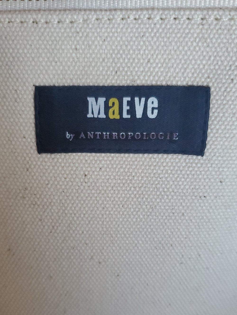 Anthropologie Maeve Striped Canvas Tote - Picture 14 of 16